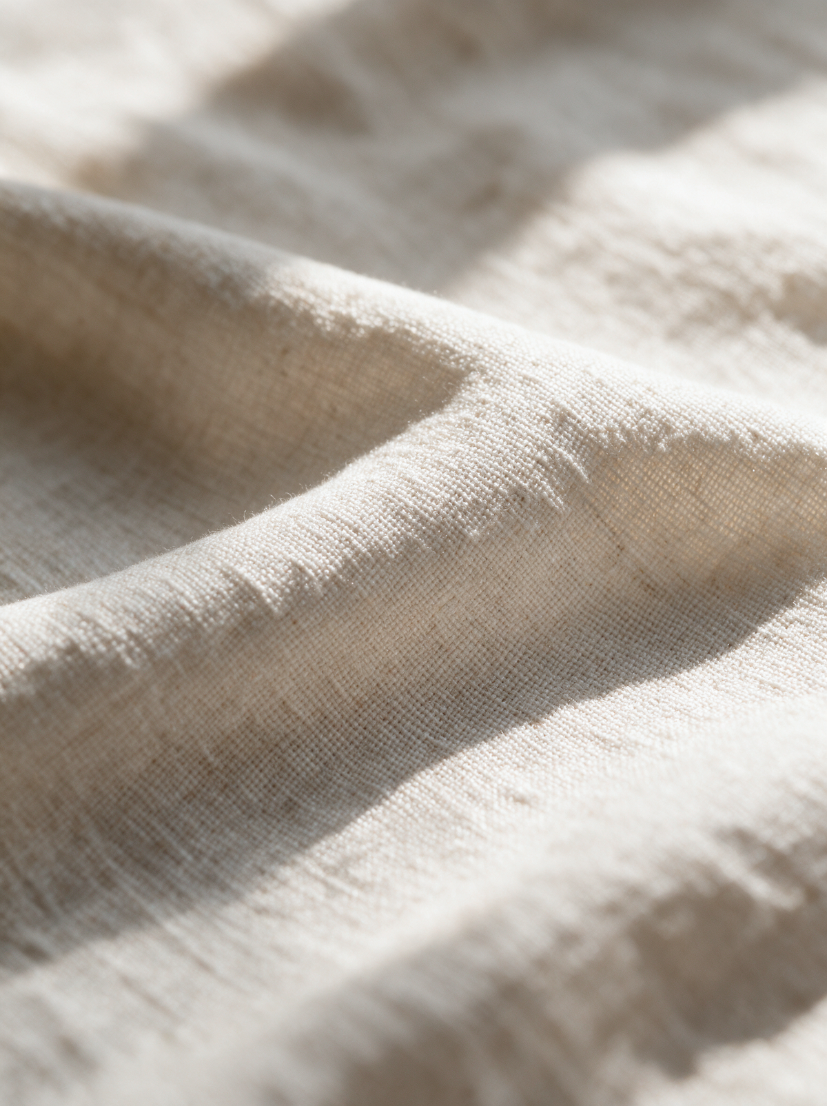 Close-up of the lightweight fabric of the Aneta button-down shorts set
